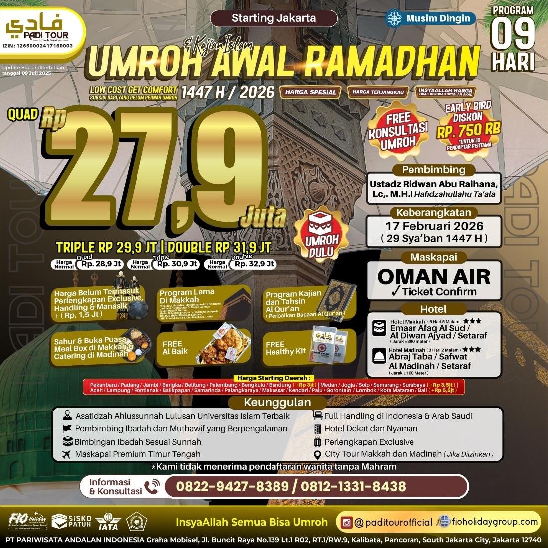 Padi Ramadhan 2026 2