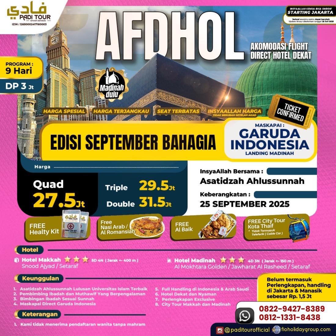 25 september padi afdhol